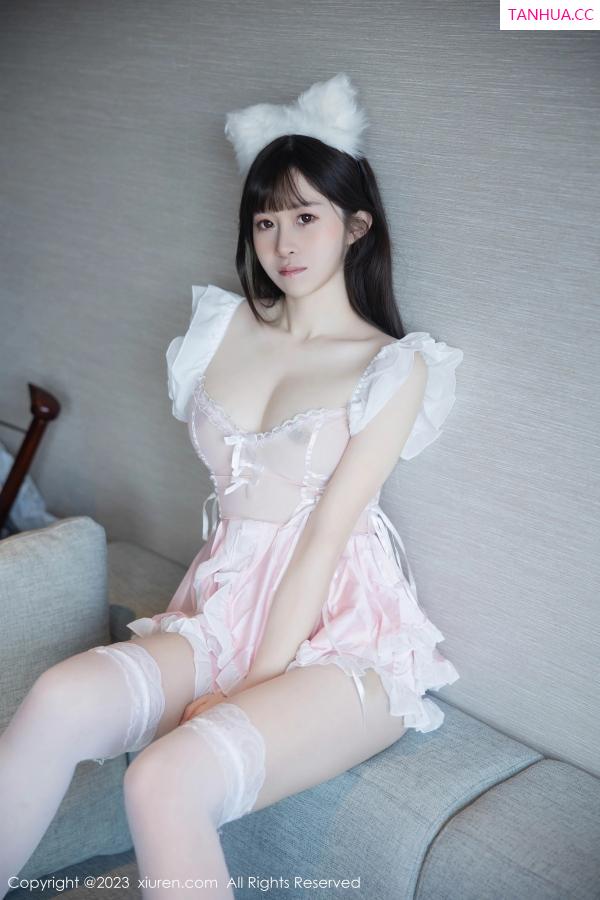   [XiuRen]高清写真图 2023.11.02 No.7602 林悠悠 丝袜女仆第45张图片